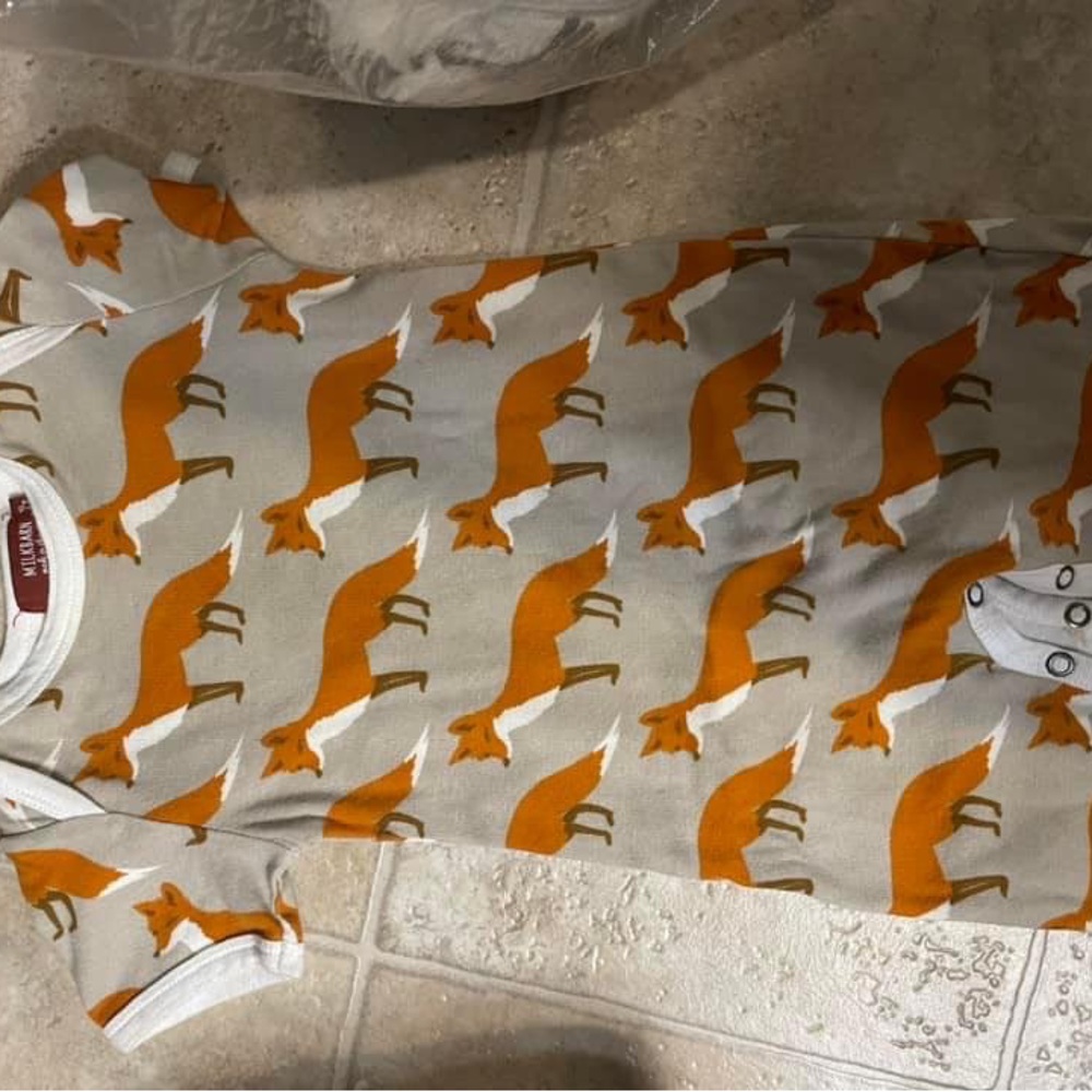 Cute fox romper